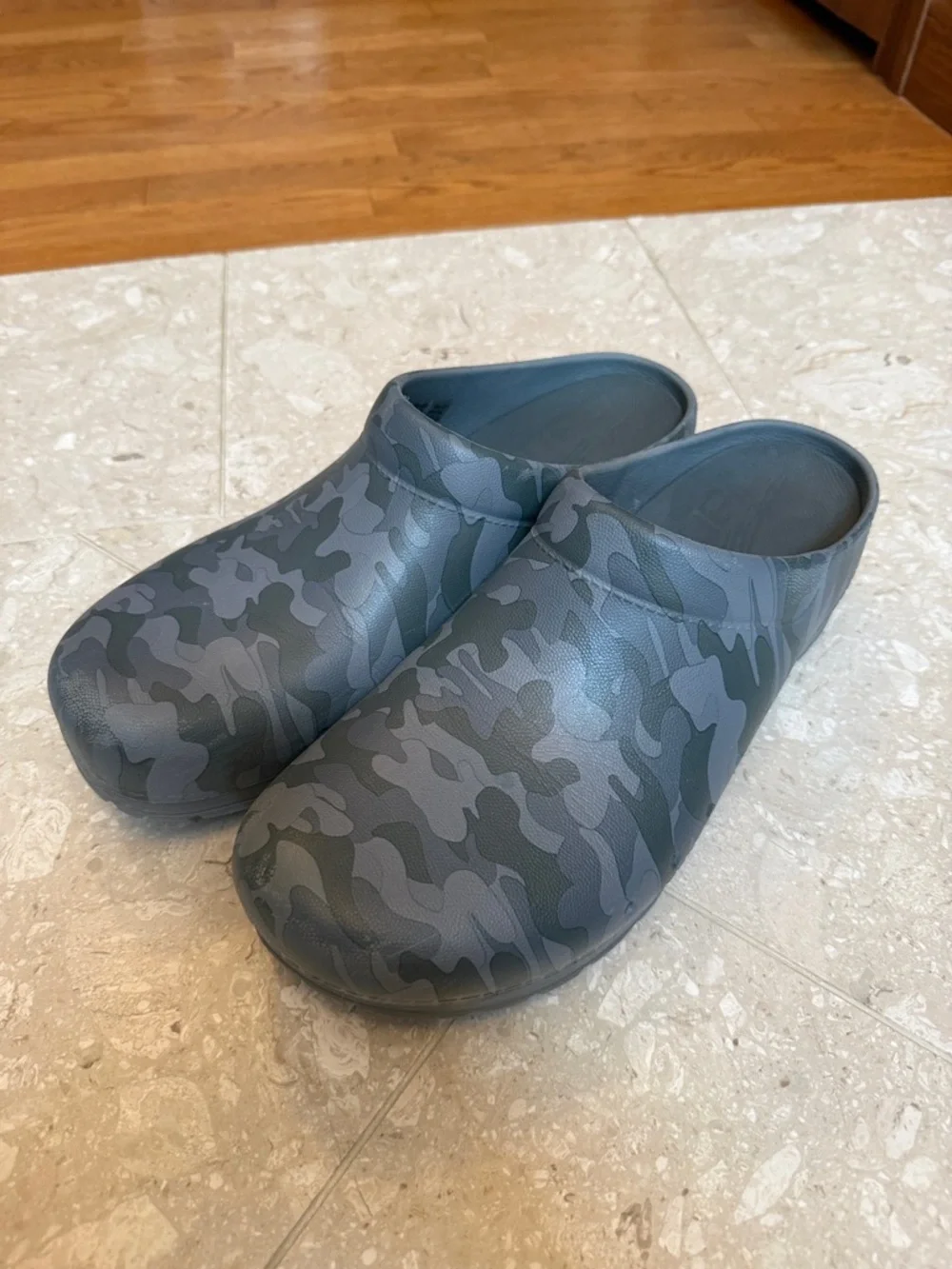 Dansko Men’s Kane Camo Slip On Mule Molded Size 47 / US 13.5-14